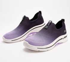 Enjoy your daily walks in long-lasting supportive comfort with this stretch mesh slip-on sneaker. From Skechers. Daily Walks, Ocean Vibes, Daily Walk, Slip Ons, Slip On Sneaker, Arch, Walking, Long Lasting, Slip On