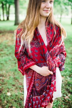 Red and Tan Paisley Scarf – WAR Chest Boutique Bohemian Red Pashmina Shawl, Traditional Red Shawl For Summer, Traditional Red Scarves For Fall, Bohemian Bandana Print Patterned Scarves, Bohemian Bandana Print Scarves, Red Shawl Scarves For Fall, Red Bohemian Pashmina Scarves, Red Bohemian Pashmina Shawl, Bohemian Red Pashmina Scarf