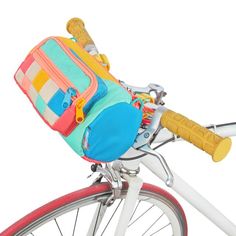 Dreamscape Checker Bike Barrel Bag – Mokuyobi Bike Seat Bag, Frame Bags, Concept Fashion, Homemade Bags, Panel Solar, Bicycle Bag, Barrel Bag, Bike Bag, Bicycle Accessories