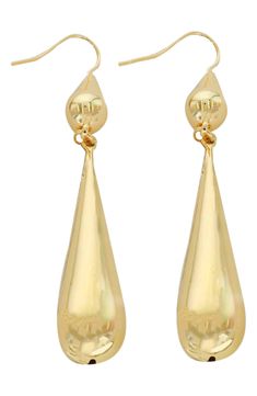 A 14-karat gold plating provides an enduring and radiant finish to dangling droplet earrings. 3 1/4" drop French wire 14K gold plate Imported Brooks Running Shoes Women, Droplet Earrings, Ring Watch, Earrings In Gold, Earrings 3, French Wire, Luxury Gifts, Teardrop Earrings