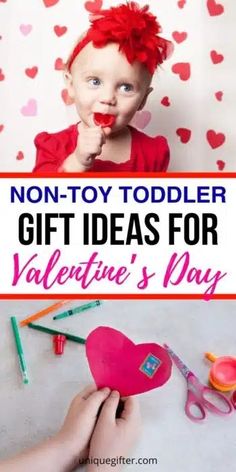 Non-toy Valentine's Day Gift Ideas for Toddlers | Valentines Presents for 2 Year olds | 3 year old gifts | Non-candy valentine's day gifts for kids | for children | for preschoolers | for girls | for boys Valentine's Day Gifts For Kids, Gift Ideas For Toddlers, Straw Valentine, Valentine's Day Gift Ideas, Toddler Valentines, Magnet Crafts, Valentines Presents