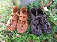 Celtic leather shoes vegetable tanning - On Order. $76.00, via Etsy. Brown Rubber Sole Summer Moccasins, Summer Brown Moccasins With Stitched Sole, Summer Brown Moccasins With Rubber Sole, Brown Festival Moccasins With Rubber Sole, Brown Moccasins With Rubber Sole For Festivals, Viking Ritual, Brown Fairy, Armor Ideas, Tanning Skin Care