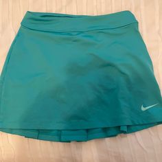 Brand New! Great Condition. Comes With Skirt And Matching Spandex. Aqua And White Golf Fits, Nike Skirts, Nike Golf, Baseball Mom, Tennis Skirt, White Shirt, Nike Women, Womens Skirt, Blue White