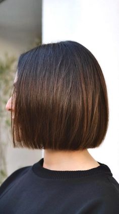 One Length Haircuts, Straight Bob Haircut, Classic Bob Haircut, Chic Hairstyle, Chin Length Hair, Bob Haircut For Fine Hair, Short Straight Hair, Haircuts Straight Hair, Short Bob Haircuts