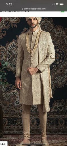 Groom Sherwani, Wedding Men, Quick Saves