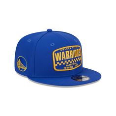 The Golden State Warriors 2024 Rally Drive 9FIFTY Snapback features an embroidered Warriors patch at the front panels with a team logo at the right-wear side, a gray undervisor, and a snapback closure at the rear. Golden State Warriors Basketball, Warriors Basketball, Suit Up, Golden State Warriors, Finish Line, Golden State, Snapback Hat, Team Colors, Snapback Hats