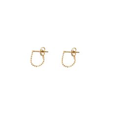 THE BALL CHAIN EARRING – ARGENTO VIVO Chain Earring, Chain Earrings, Ball Chain, Gold Plated Sterling Silver, 18k Gold, Gold Plate, Gold Necklace, Plating, Stud Earrings