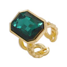 Material: Gem Color: Green/1 Piece, Purple One Piece Size: Adjustable Opening Fashion Element: Quadrilateral Style: Temperament Retro Rings, Carnival Photography, Purple One Piece, Inexpensive Jewelry, Retro Ring, Cuff Ring, Light Wave, Emerald Color, Rhinestone Decor