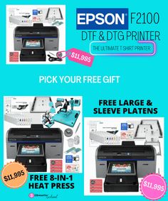 the epson printer is on sale for $ 1 99 and it's free