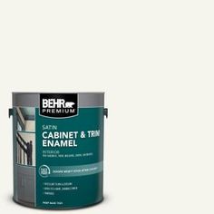 behr premium solid color waterproofing stain and sealer in brown, with the lid