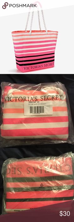 Victoria's Secret beach tote bag NIP Brand new in online packing. Size : 23" x 6" x 15.5". Material: 100% Canvas. Matching beach blanket available in another listing. Bundle and save. No trades. Victoria's Secret Bags Totes Victoria's Secret Pink Bags For Vacation, Victoria's Secret Pink Vacation Bag, Victoria's Secret Summer Vacation Bags, Victoria's Secret Beach Bag For Summer, Victoria's Secret Summer Beach Bag, Victoria's Secret White Bag For Beach, Victoria's Secret White Beach Bag, Victoria's Secret Casual Beach Bag, Beach Tote Bag