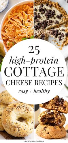 cottage cheese recipes Savory Cottage Cheese Recipes, Sweet Cottage Cheese, Savory Cottage Cheese, Protein Cottage Cheese, Cottage Meals