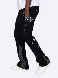 😊You can return items for a refund or exchange within 15 days. 🚢Shipping>>Worldwide Express Shipping Available❤️. 💯Payments Via PayPal® and CreditCard. ⭐Returns>>100% Money Back Guarantee. 🎁Promotion>> Additional discount applied at checkout. Description These Three-Tone French Terry Sweatpants feature a flared ankle with a contrast inseam panel. 100% Cotton Straight Fit Flared Ankle Contrast Panel. SIZE CHART 🔒 100% Risk-Free Purchase 🔥 HOW TO PAY If you want to checkout with Credit Card. Flared Sweatpants, Flare Sweatpants, Colour Splash, Heather Brown, Trousers Pants, Fleece Joggers, Paint Splatter, Trouser Pants, Mens Sweatpants