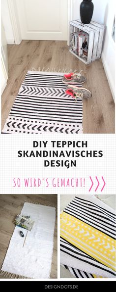 diy tempich skaandnavisches design