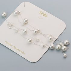 Product Specifications: Pearl type Shell PearlPearl shape RoundPearl color WhitePearl size 8MM and 4MMLength 57cm / 22.44 inStock number 7242Material S925 SilverFor FemaleWeight 10.8g Package Includes: 1 x Hugetomato Necklace1 x Box from HugeTomato Pearl White Pearl Necklace With Chain, Silver Pearl Necklace With Chain, Elegant Silver Pearl Chain Necklace, Pearl Necklace With Chain As Gift, Pearl Necklace With Round Beads For Gift, Elegant Silver Pearl Necklace With Chain, White Pearl Necklace With Chain, Long Pearl Necklace With Chain, White Pearl Necklace With Round Beads