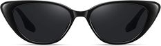 Amazon.com: Fozono Retro Vintage Narrow Cat Eye Sunglasses for Women Men 90s Small Chic Style Trendy Sunnies UV400 Protection (Glossy Black/Grey) : Clothing, Shoes & Jewelry