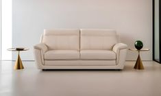 Gio Italia Eloise 2-Seater Tufted Leather Traditional Sofa-jennifer furniture Comfy Seating, Modern Loveseat, Traditional Sofa, Tufted Leather, Leather Loveseat, Sofa Seats, Pillow Top, Sit Back And Relax, Foam Cushions