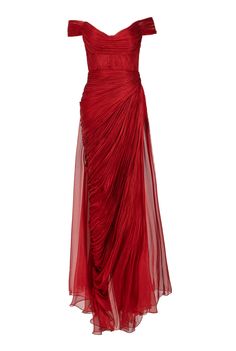 Moonie Red Gown Runway, Red Fantasy Dress, Debutante Dresses, Storybook House, Red Wedding Dress, Salsa Dress, Red Carpet Gowns, Silk Tulle, Corset Bodice