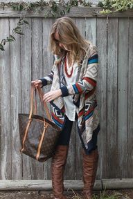 sooooo <3 Silvester Outfit, Aztec Sweater, Winter Outfit Inspiration, Cardigan Outfits, Fashion Lookbook, Mode Vintage