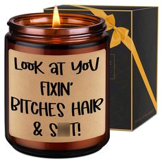 PRICES MAY VARY. New hairdresser gifts; printed with humorous sayings, “look at you fixin’ b hair & s”, our candle makes a congratulations gift for hairdresser; A unique hair stylist gift for daughter, son, niece, sister, brother, classmate or anyone who has recently graduated from cosmetology school Hair stylist gifts for any occasion; Perfect as new salon owner gifts, hair school graduation gifts, newly certified beautician gifts, birthday gifts, Christmas gifts, thank you gifts for hairdresse Cosmetology Graduation, Officiant Proposal, Pastor Gifts, Pastor Appreciation Gifts, Wedding Officiant Gift, Pastor Appreciation, Salon Owner, Funny Thank You, Gifts For Wedding