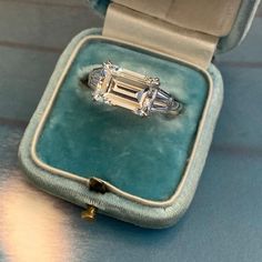 1970s Van Cleef and Arpels Paris Diamond Emerald-Cut Engagement Ring For Sale at 1stDibs 1970s Van, Van Clef, Van Cleef Arpels Diamond, Van Cleef & Arpels, The Bling Ring, Emerald Cut Diamond Ring, Emerald Cut Engagement, Van Cleef And Arpels, Traditional Diamond