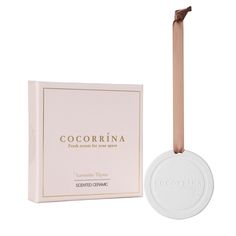 the packaging for cocorrina is shown next to it's box