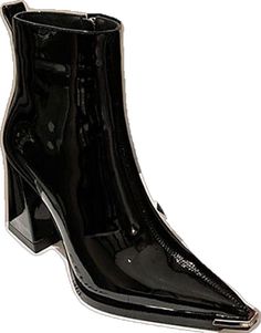 Modern Cowboy, Block Heel Ankle Boots, Block Heel Boots, Leather Items, Heeled Ankle Boots, Boot Shop, Western Boots, Heeled Boots, Patent Leather