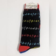 Brand New, 2 Pairs, Adult Unisex Socks. Shoe Size 6-12. Comes From A Pet And Smoke-Free Home. Please Message Me With Any Questions. Let's Bundle! Thanks For Looking! Joey Rachel, Chandler Joey, Joey And Rachel, Friends Accessories, Friends Merchandise, Friends Tv Series, Friends Tv, 2 Pack, Tv Series