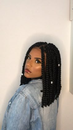 Short Box Braids Hairstyles, Fest Outfits, Long Box Braids