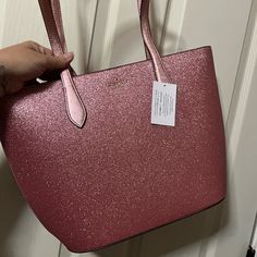 Brand New! Perfect For Any Season. Luxury Glitter Bags For Everyday Use, Elegant Kate Spade Glitter Bags, Bags Kate Spade, Kate Spade Bags, Kate Spade Bag, Large Tote, Womens Tote Bags, Kate Spade, Brand New