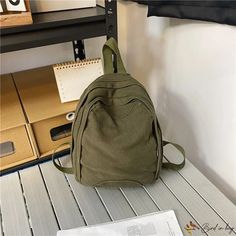 Bird in Bag - Retro canvas solid color large capacity shoulder bag female schoolbag students junior backpack male college students Casual Canvas School Bag In Solid Color, Casual Solid Color Canvas Bag For School, Casual Solid Color Canvas School Bag, Solid Large Capacity Canvas Bag For School, Large Capacity Solid Color Canvas Bag For School, Solid Canvas School Backpack, Solid Color Canvas School Backpack, Trendy Solid Color Canvas Bag For School, Vintage School Bag