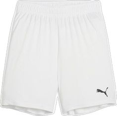 a white shorts with a black cat on the side