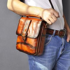 Original Leather Male Design Casual Shoulder messenger bag Crossbody – ingodeal Vintage Shoulder Bag Backpack With Large Capacity, Vintage Large Capacity Backpack Shoulder Bag, Retro Brown Shoulder Bag With Mobile Phone Holder, Vintage Mobile Phone Bag For Business, Vintage Square Satchel With Mobile Phone Bag, Retro Business Crossbody Shoulder Bag, Retro Shoulder Bag With Hasp Closure For Travel, Vintage Square Satchel With Adjustable Strap, Casual Vintage Brown Rectangular Bag