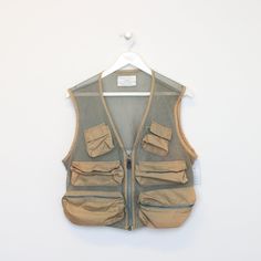 SKU - DM5271  Vintage Unbranded mesh vest in brown. Best fits M DETAILS:  ▫️ Front pockets ▫️ Zip up   👕 Fits like a ~ M ▫️ Label states ~ M ▫️ Pit to Pit ~ 22.5" ▫️ Length ~ 19.5" ▫️ Pit to Cuff ~ N/A   👇 If any defect is found and it is not included in the provided photos, it will be listed below. ▫️    🧺 All items are professionally washed and ironed before photos are taken and then sold.    ✅ If the item is listed, it is available    ❌ Disclaimer: Like all vintage items they may have slig Mesh Vest, Mens Jackets, Zip Ups, Art Collection, Vintage Items, Im Not Perfect, Bathing Beauties, Jackets & Coats, Cuff