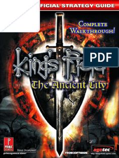 king's fury the ancient city for nintendo gamecuber, complete with manual