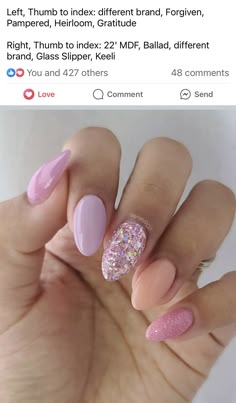 Glamrdip Nail Ideas, Vacation Nails Beach Mexico Almond, Nail Candy, Glow Nails, Cute Gel Nails, Vacation Nails, Pastel Nails, Minimalist Nails, Fabulous Nails