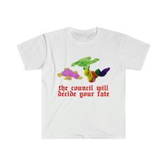 Oddly Specific Shirt the Council Will Decide Your Fate Shirt - Etsy Man Eater, D D Funny, Target Shirt, Oddly Specific, Crazy Shirts, Silly Shirt, Interesting Outfits, Weird Shirts, Funny Outfits