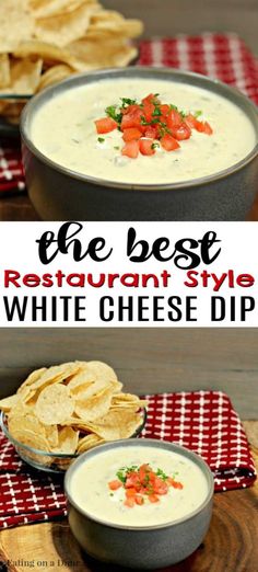 the best restaurant style white cheese dip