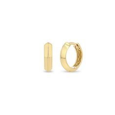 Zoe Chicco Earrings Zoë Chicco 14K Yellow Gold Knife Edge Huggie Earrings Classic Hinged Yellow Gold Huggie Earrings, Classic Huggie Hoop Earrings For Formal Occasions, Minimalist Polished Finish Huggie Earrings For Formal, Minimalist 14k Gold Huggie Earrings For Formal Occasions, Timeless 14k Gold Huggie Earrings For Formal Occasions, Formal 14k Gold Timeless Huggie Earrings, Modern Small Hoop Hinged Huggie Earrings, Modern Hinged Small Hoop Huggie Earrings, Tarnish Resistant Huggie Earrings For Formal Occasion