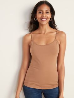 Our First Layer camis are fitted, flattering, soft.  Great outfits start here.  Adjustable spaghetti straps.  Scoop neck.  Soft-washed, lightweight jersey, with added stretch.  Tag-free label inside back for added comfort.  Fitted through body.  Cami Casual Camisole With Built-in Bra And Wide Straps, Solid Color Camisole With Wide Straps For Everyday, Casual Top With Delicate Straps And Scoop Neck, Everyday Camisole With Wide Straps, Basic Scoop Neck Camisole With Adjustable Straps, Versatile Solid Color Scoop Neck Camisole, Basic Camisole With Adjustable Straps And Scoop Neck, Trendy Strappy Camisole With Adjustable Straps, Versatile Scoop Neck Camisole For Everyday