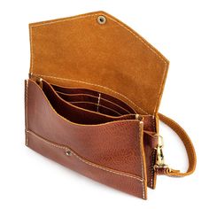 Almost Perfect' Envelope Convertible Crossbody | Portland Leather Goods Portland Leather Goods, Wristlet Clutch, Deep Water, Almost Perfect, Leather Bags Handmade, Small Purse, Crossbody Purse, Leather Goods, Wrist Strap