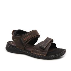 Rockport-Darwyn Sandal To add comfort and functionality to your wardrobe, add the Rockport Darwyn sandal to your shoe collection. These leather sandals will surely keep you comfy all day long! Black Shoes Men, Leather Strap Sandals, Adjustable Sandals, Rockport Shoes, Mens Shoes Sandals, Virgin Islands, Brown Sandals, Mens Sandals, Strap Sandals