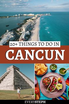 Discover the very best things to do in Cancun with this ultimate guide. Explore stunning beaches, vibrant nightlife, and ancient Mayan ruins. Find out what to do in Cancun, Mexico, from snorkeling in crystal-clear waters to visiting cultural landmarks. This comprehensive travel guide offers expert tips and insider recommendations to make the most of your Cancun adventure. Cancun Travel Guide, Vacation Cancun, Things To Do In Cancun, Cancun Travel, Cancun Vacation, Mexican Vacation, Tulum Ruins, Cancun Trip, Cancun Hotels