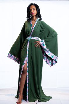 tall women kimono robe green Green Long Sleeve Kaftan For Loungewear, Green Maxi Dress With Kimono Sleeves, Green Kimono For Spring Loungewear, Green Spring Kimono For Loungewear, Green Spring Loungewear Kimono, Green Wrap Kimono For Loungewear, Green Kimono Sleeve Robe For Summer, Green Summer Robe With Kimono Sleeves, Summer Green Robe With Kimono Sleeves