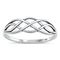 Classic Celtic Ring .925 High Polished Sterling Silver Band Jewelry Female Male Unisex Size 5 All our silver jewelry is crafted from .925 silver also commonly referred to as sterling silver. Sterling silver is the standard for beautiful high-quality silver jewelry and cannot be replicated by lower priced silver plated jewelry. It is 92.5% pure silver, mixed with alloys to add strength and durability to stand the test of time. Keep your fine jewelry shiny and elegant by storing it properly. Jewel Celtic Ring, Tarnish Remover, Celtic Rings, Female Male, Band Jewelry, Silver Plated Jewelry, Plated Jewelry, Sterling Silver Bands, Pure Silver