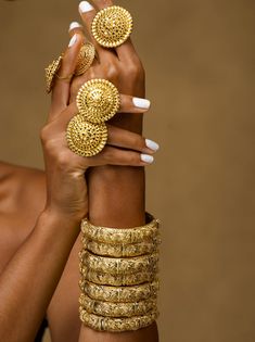 IRA GOLD PLATED BANGLE – Earrings Etcetera Luxury Round Fusion Jewelry, Dope Jewelry Accessories, Buy Gold Jewelry, African Accessories, Bracelets And Rings, Gold Plated Bangles, Dope Jewelry, Jewelry Fashion Trends, Funky Jewelry