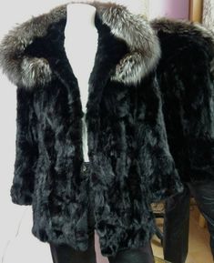 New,Beautiful Natural Real Hooded Men's Fur coat from Mink(Black mink in picture),not sheared and Silver Fox trim on the hood! You can order it with just collar or longer or with zipper or other color,or as a vest. Order your size,length,or model!Any size. Inside pocket with zipper! Warm,modern,light,excellent quality! Many years of experience in Mens COLLECTION! 100% success in sizes! Buy from professionals! Handmade from us,the best Greek fur workshop! We take orders in any size,color,model! W Girls Fur Coat, Mens Fur Coat, Fox Scarf, Diamond Watches, Mens Fur, Mink Fur Coat, Fox Fur Coat, Modern Light, Silver Fox