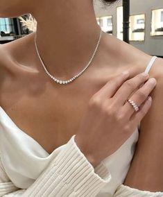 Diamond Tennis Necklace, Jewelry Lookbook, Tennis Necklace, Girly Jewelry, Jewelry Inspo, Dream Jewelry, Pretty Jewellery, Elegant Jewelry