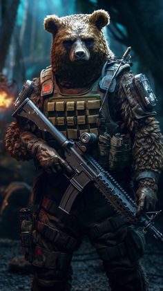 Digital Pictures, Combat Suit, Special Force, Pew Pew, Bear Art, Racoon, Character Portraits, Tactical Gear, Call Of Duty