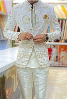 Beautifully indian jhodpuri premium for mens for wedding functions.  The suit are great all round choice. These are easy to clean. Jodhpuri Suits For Men Wedding, Unique Mens Wedding Suits, Suit For Men Wedding, Jodhpuri Suits For Men, Mens Wedding Suits, Jodhpuri Suit, Wedding Dresses Men Indian, Suit Man, Sherwani For Men